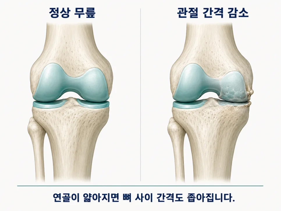 이수역 무릎관절염, 연골이 닳았다는 말과 단계별 치료 기준 관련 사진 2